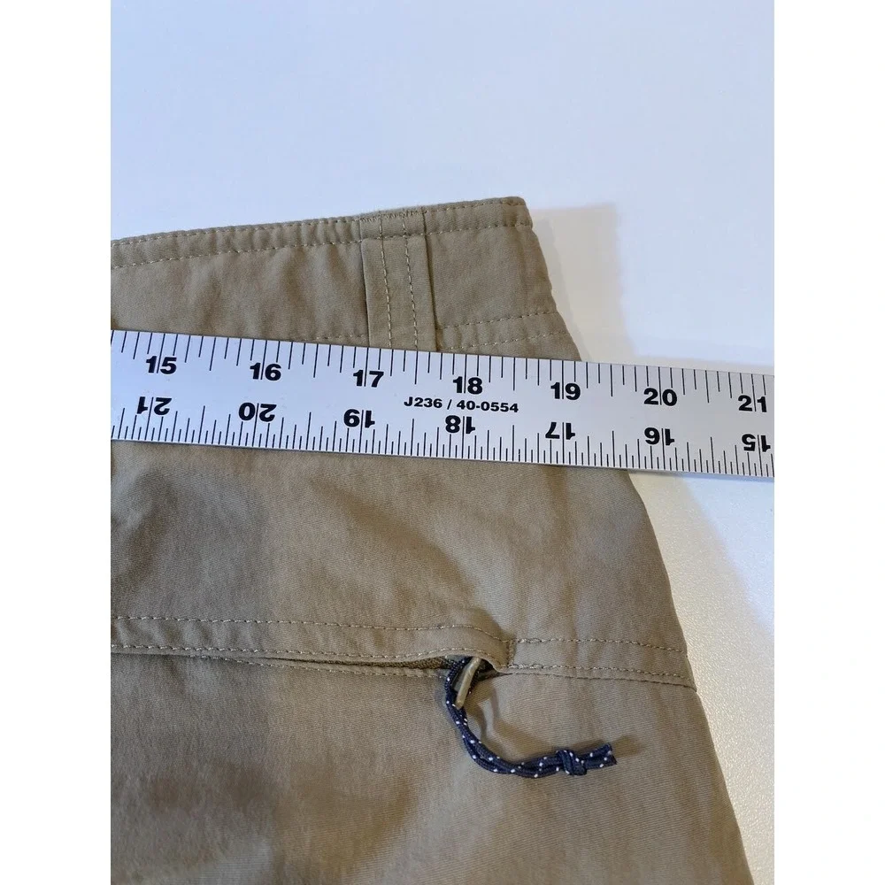 Patagonia Wavefarer Cargo Shorts Khaki Tan Men's 36 Hiking